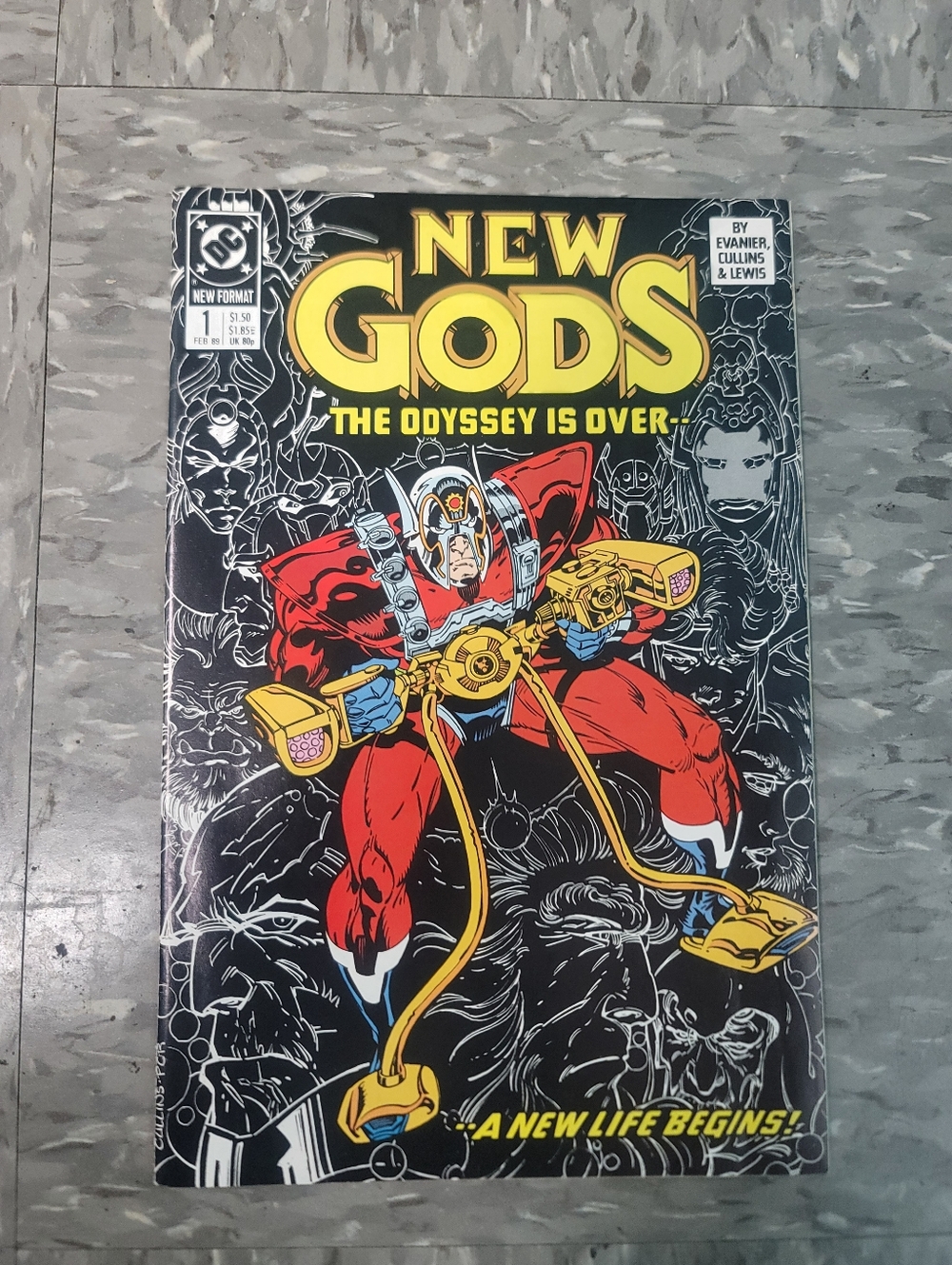 DC Comics New Gods #0 Febuary 1989: The Odyssey is over... A New Life Begins!